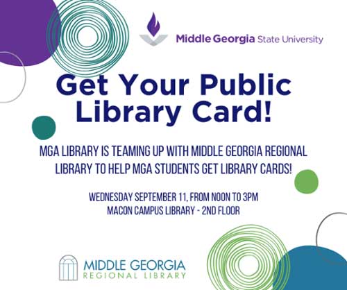 Get Your Public Library Card flyer